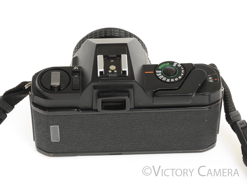Pentax P3 35mm Film Camera w/ 50mm f2 Prime Lens -Good Seals- [EXC] - Victory Camera