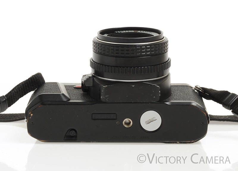 Pentax P3 35mm Film Camera w/ 50mm f2 Prime Lens -Good Seals- [EXC] - Victory Camera