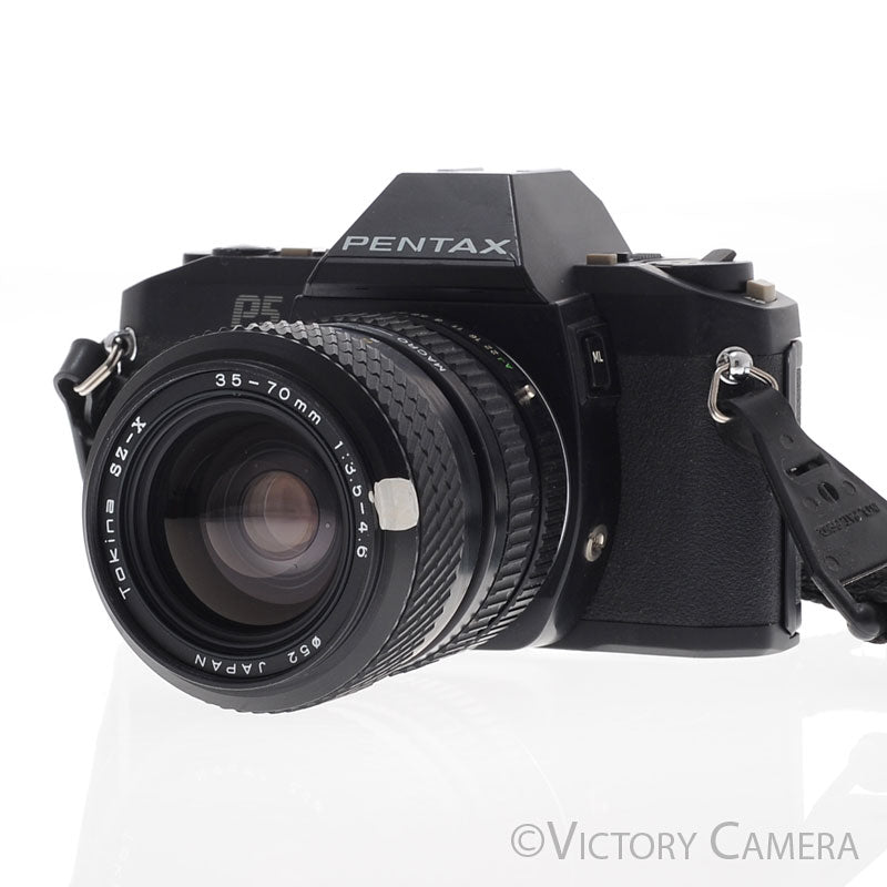 Pentax P5 Black 35mm Film Camera w/ 35-70mm Zoom Lens [EXC]