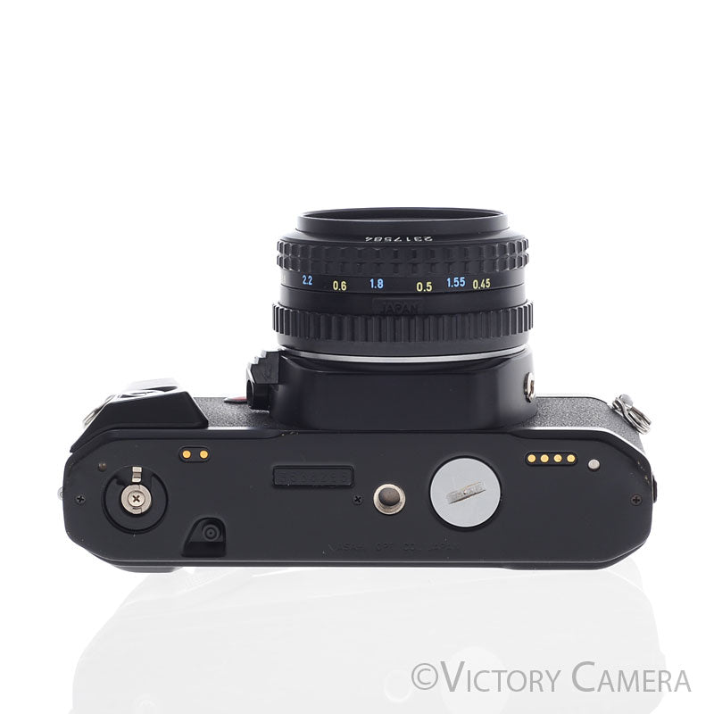 Pentax P5 Black 35mm Film Camera w/ 50mm f1.7 Lens [EXC+] - Victory Camera