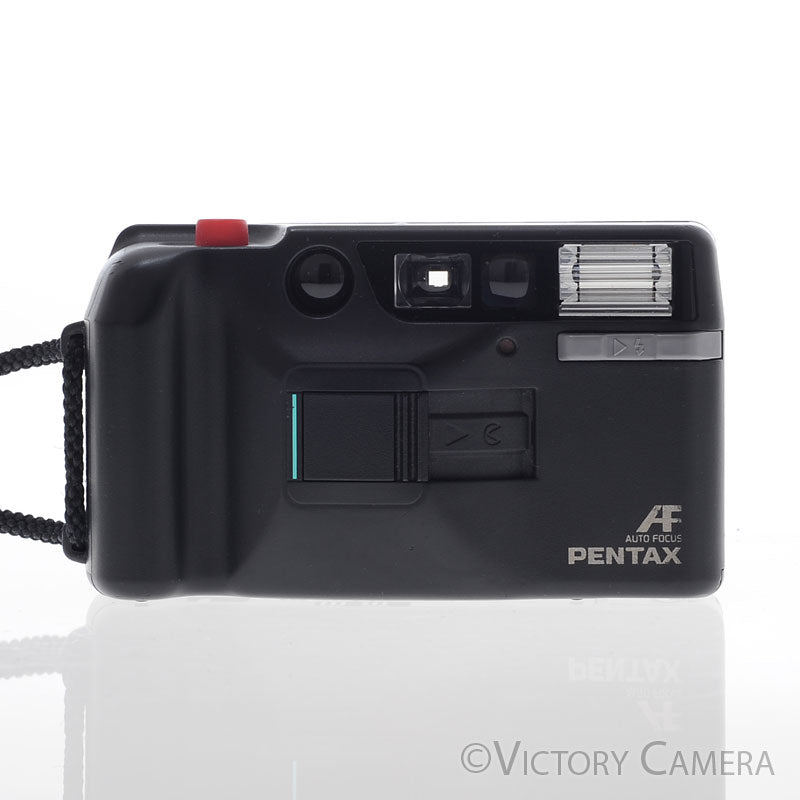 Pentax PC-303 Black 35mm Point & Shoot Camera w/ 35mm f4.5 Lens [EXC] - Victory Camera