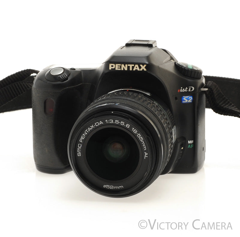 Pentax *ist D S2 6.1MP Digital SLR Camera w/ 18-55mm Zoom Lens [EXC]