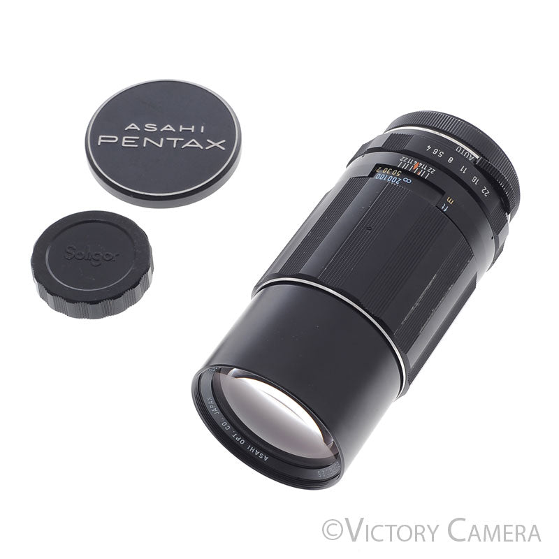 Pentax SMC Takumar 200mm f4 M42 Screw Mount Lens [EXC+] - Victory Camera