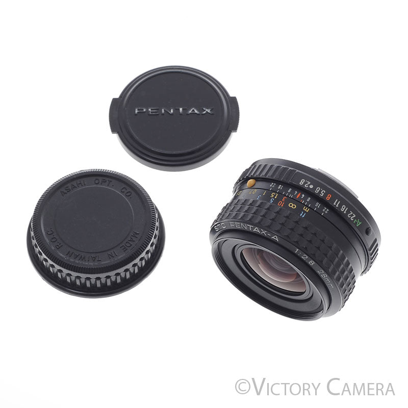 Pentax Pentax-A SMC 28mm f2.8 K Mount Wide Angle Prime Lens [EXC+] - Victory Camera