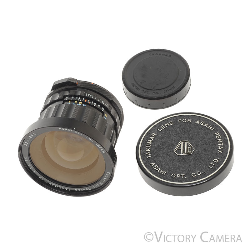 Pentax SMC 67 6x7 55mm f3.5 Wide-Angle Prime Lens [EXC+] - Victory Camera
