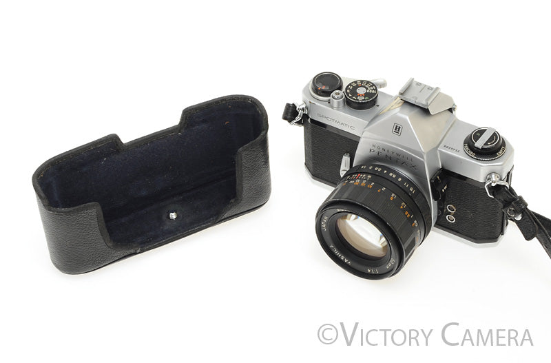 Pentax Spotmatic Chrome 35mm Camera 50mm f1.4 Lens -No Meter-  [EXC] - Victory Camera