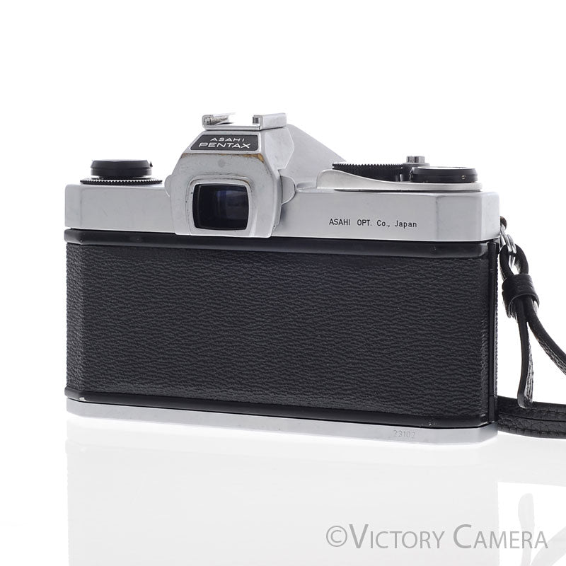 Pentax Spotmatic SP Chrome 35mm Camera w/ 55mm f1.8 Lens -No Meter- [EXC-]