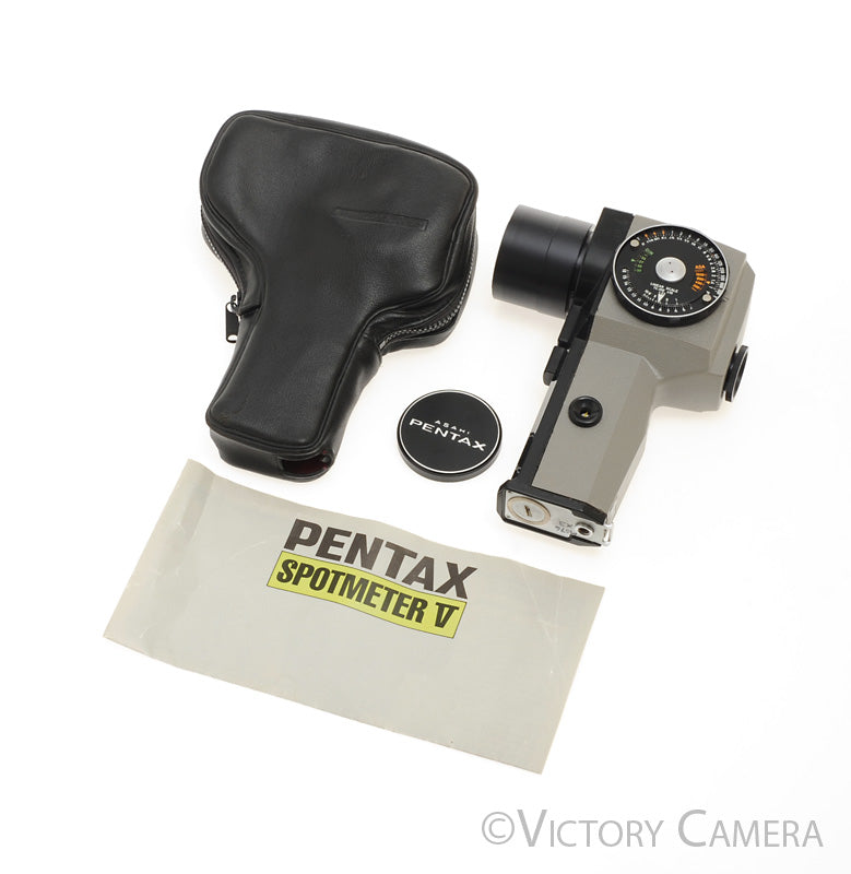 Pentax Spotmeter V w/ Case -Hole in Plastic- [GOOD]