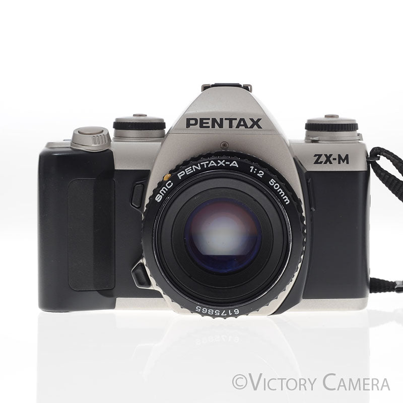 Pentax ZX-M AF 35mm Film Camera w/ 50mm f2 Lens [EXC] image 1