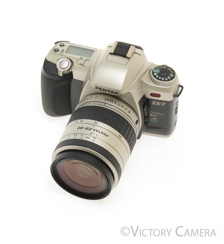 Pentax ZX-7 Autofocus 35mm Film Camera w/ 28-80mm Zoom Lens [EXC] - Victory Camera