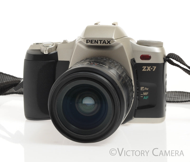 Pentax ZX-7 Autofocus 35mm Film Camera w/ 28-80mm Zoom Lens -Clean- - Victory Camera