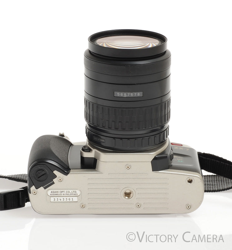Pentax ZX-7 Autofocus 35mm Film Camera w/ 28-80mm Zoom Lens -Clean- - Victory Camera