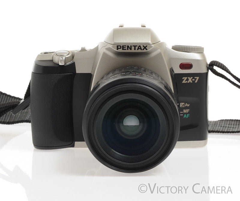 Pentax ZX-7 Autofocus 35mm Film Camera w/ 28-80mm Zoom Lens -Clean- - Victory Camera