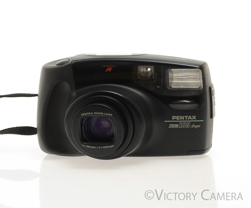 Pentax Zoom 105 Super 35mm Point &amp; Shoot Film Camera [EXC+] - Victory Camera