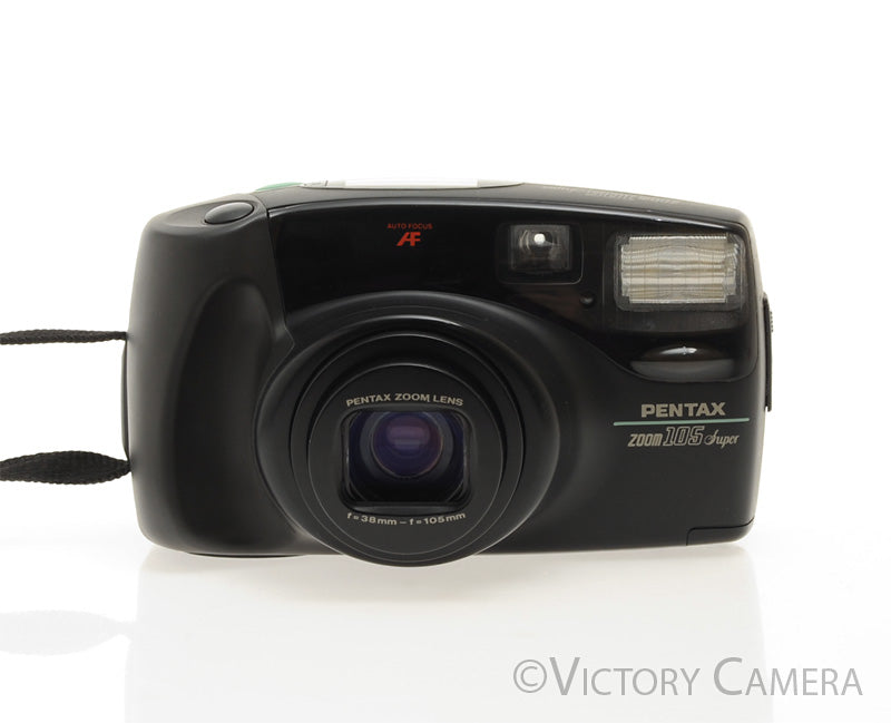 Pentax Zoom 105 Super 35mm Point &amp; Shoot Film Camera [EXC+] - Victory Camera