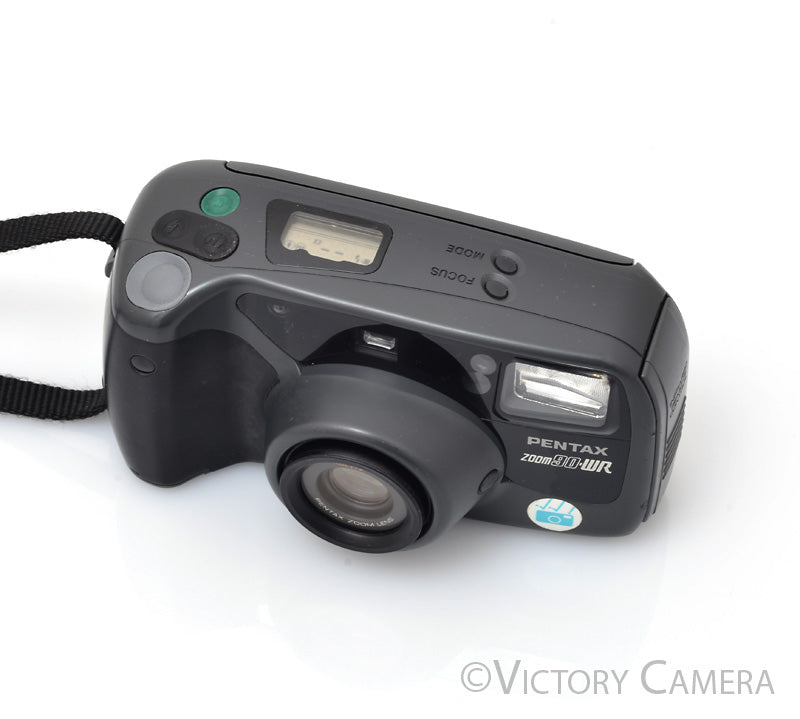 Pentax Zoom 90 WR 35mm Point &amp; Shoot FILM Camera w/ 38-90mm Lens  [EXC]
