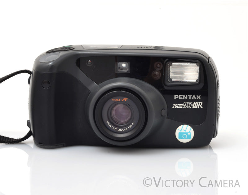 Pentax Zoom 90 WR 35mm Point &amp; Shoot FILM Camera w/ 38-90mm Lens  [EXC]