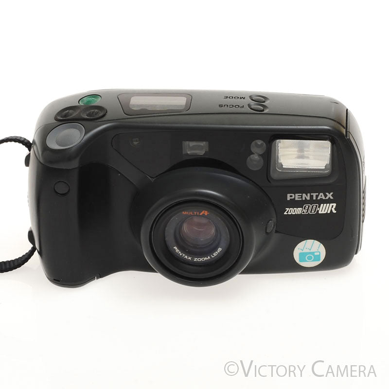 Pentax Zoom 90 WR 35mm Point & Shoot FILM Camera w/ 38-90mm Lens [EXC] - Victory Camera