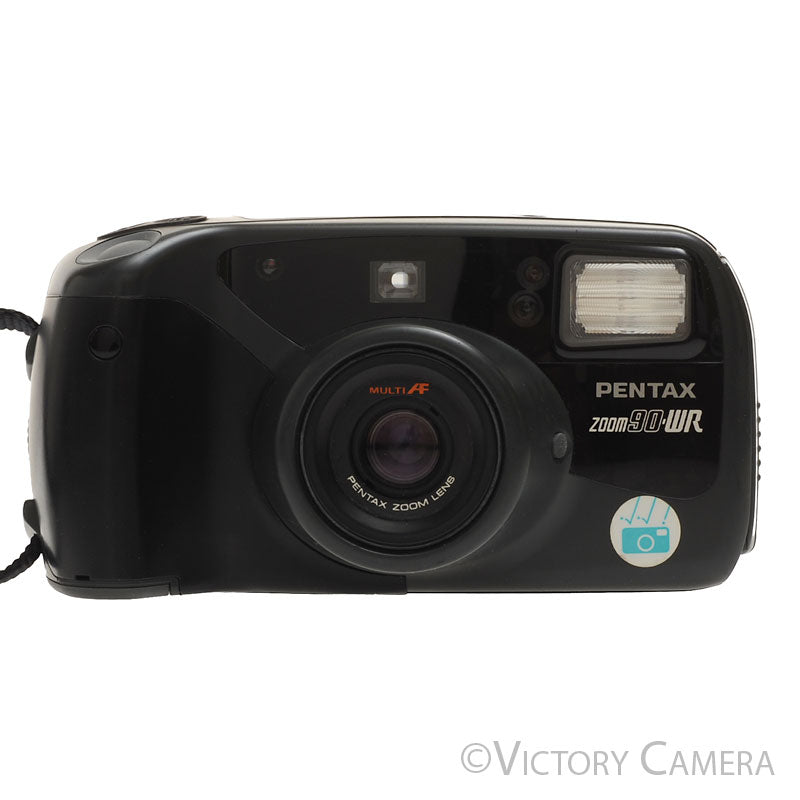 Pentax Zoom 90 WR 35mm Point & Shoot FILM Camera w/ 38-90mm Lens [EXC] - Victory Camera