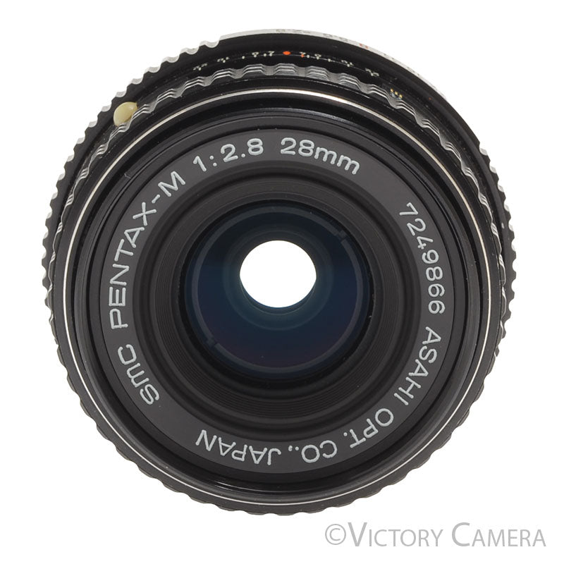 Pentax Pentax-A SMC 28mm f2.8 K Mount Wide Angle Prime Lens [EXC] - Victory Camera