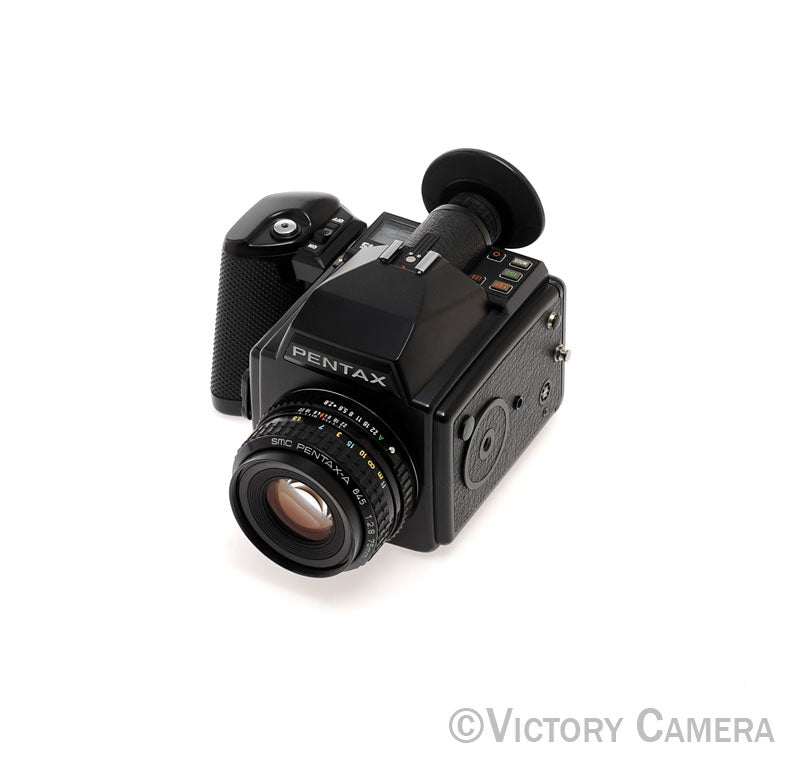 Pentax 645 6x4.5 Medium Format Camera w/ 75mm f2.8 Lens & 120 Back [EXC]