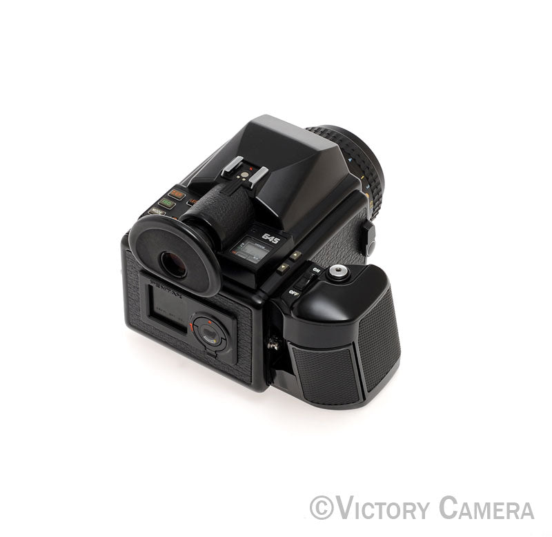 Pentax 645 6x4.5 Medium Format Camera w/ 75mm f2.8 Lens & 120 Back [EXC]