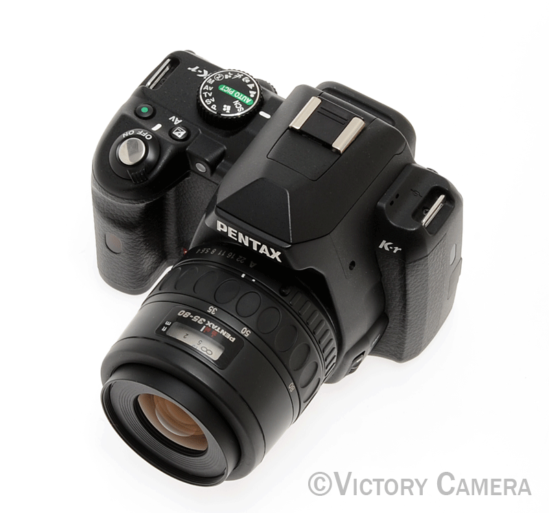 Pentax SR K-R 12.4MP Digital SLR Camera w/ 35-80mm Zoom Lens [MINT-] - Victory Camera