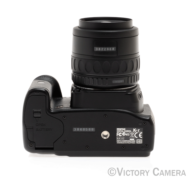 Pentax SR K-R 12.4MP Digital SLR Camera w/ 35-80mm Zoom Lens [MINT-] - Victory Camera