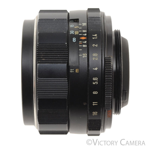Pentax Super-Takumar 50mm f1.4 M42 Screw Mount Thorium Glass Lens [GOO