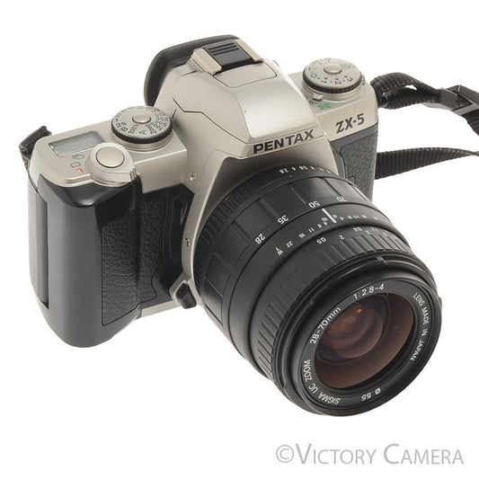 Pentax ZX-5 AF 35mm Film Camera w/ 28-70mm Zoom Lens [EXC] - Victory Camera