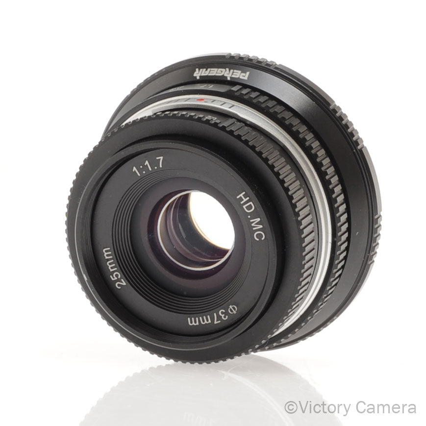 Pergear 25mm f1.7 HD.MC for Fuji X Mount [EXC+] - Victory Camera