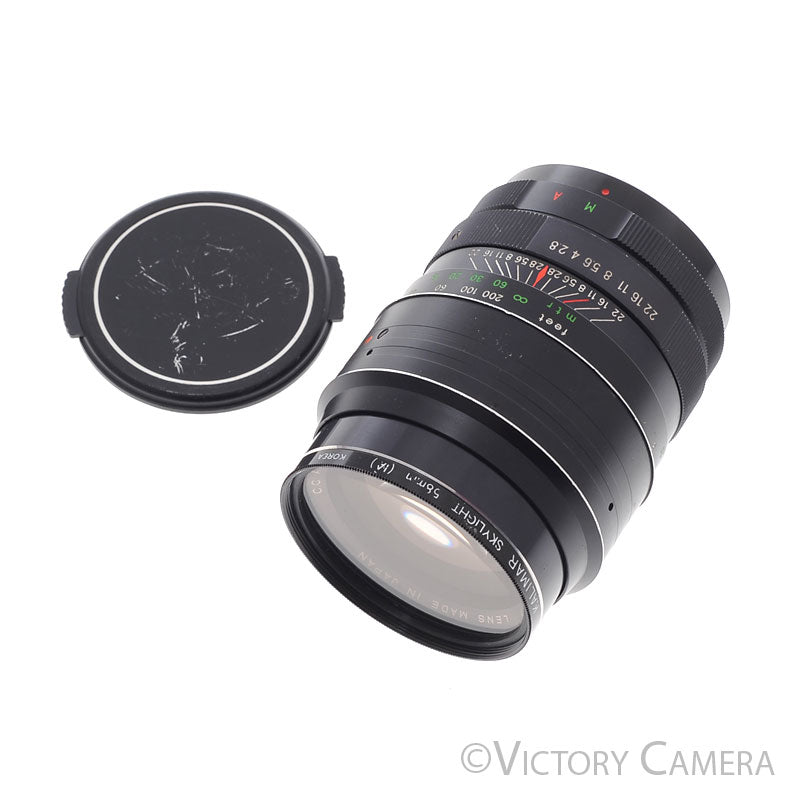 Petri C.C. Auto 135mm f2.8 Telephoto Portrait Lens For M42 Mount - Victory Camera