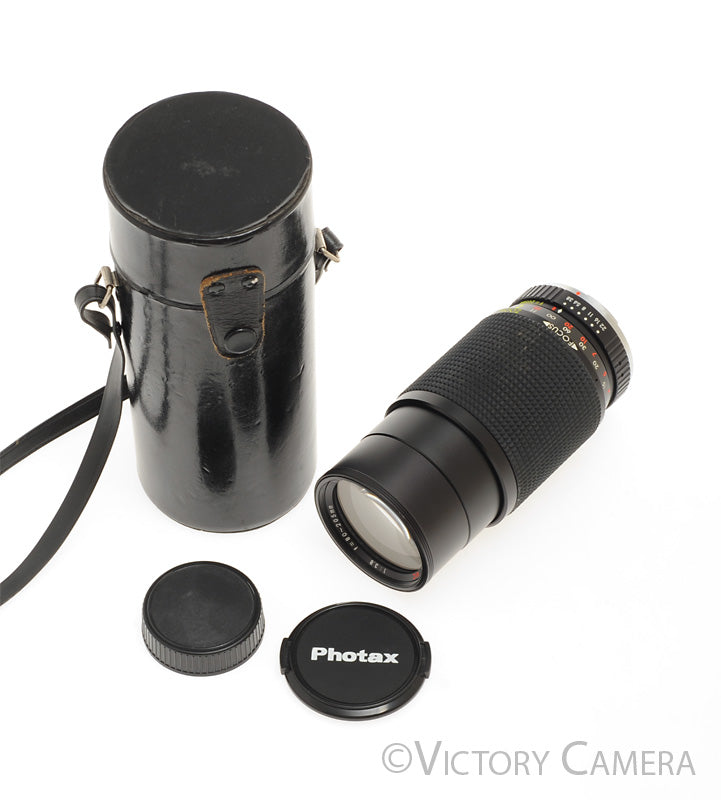 Photax MC 80-205mm f3.8 Lens for Pentax K Mount Cameras [EXC+] - Victory Camera