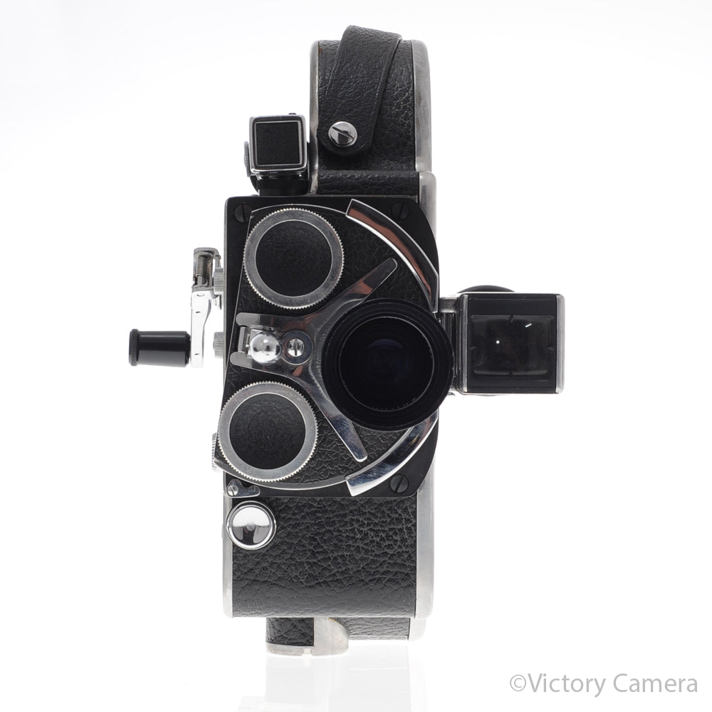 Paillard Bolex H16 16mm Movie Camera w/ 25mm f1.5 Switar Lens [EXC] image 1