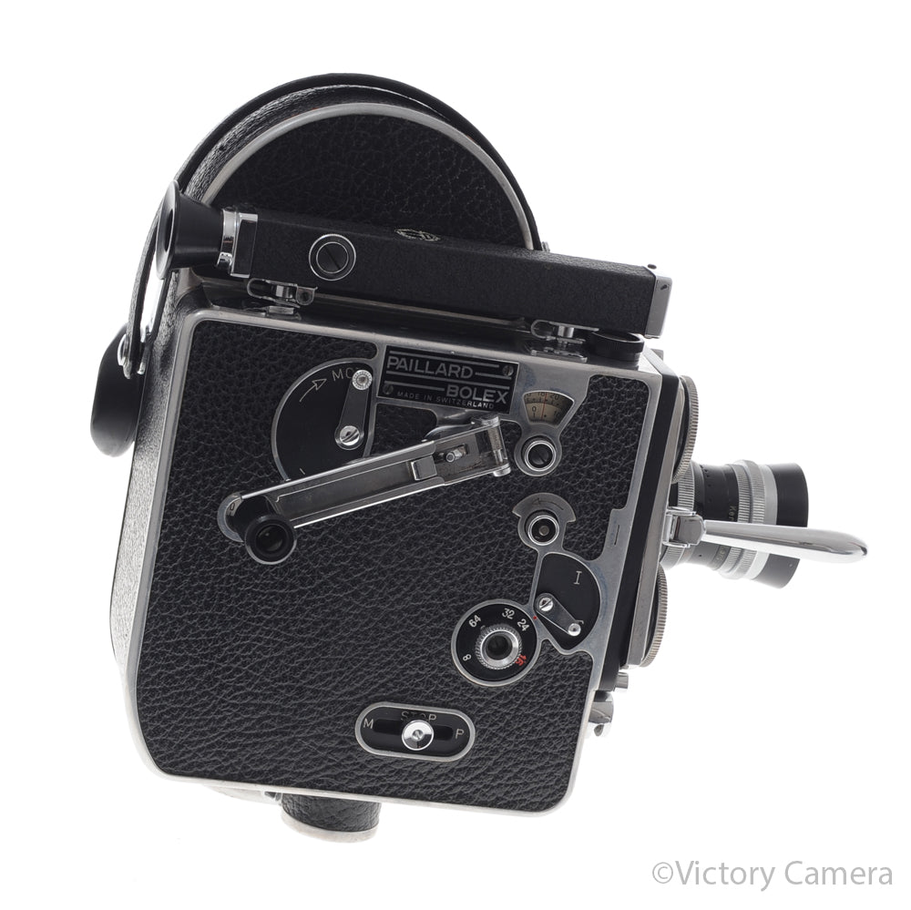 Paillard Bolex H16 16mm Movie Camera w/ 25mm f1.5 Switar Lens [EXC] image 5