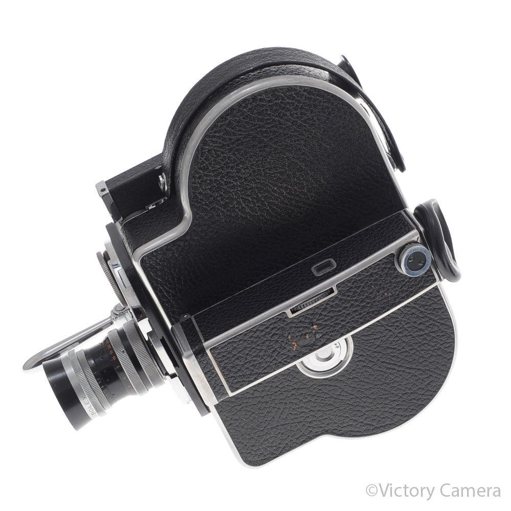 Paillard Bolex H16 16mm Movie Camera w/ 25mm f1.5 Switar Lens [EXC] image 6