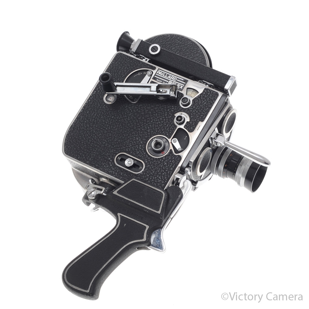 Paillard Bolex H16 16mm Movie Camera w/ 25mm f1.5 Switar Lens [EXC] image 7