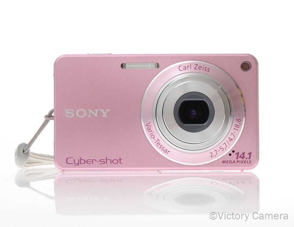 Sony Cybershot DSC-W350 Pink 14.1mp Digital Point & Shoot Camera [EXC+] - Victory Camera