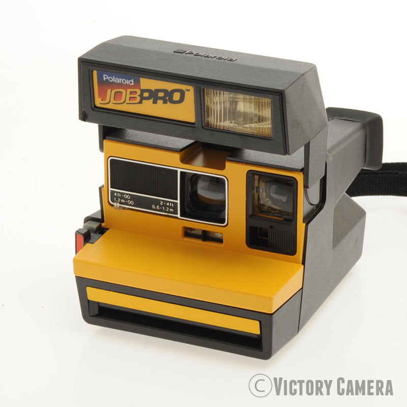 Polaroid 600 "Job Pro" Yellow Edition Instant Camera [MINT-] - Victory Camera