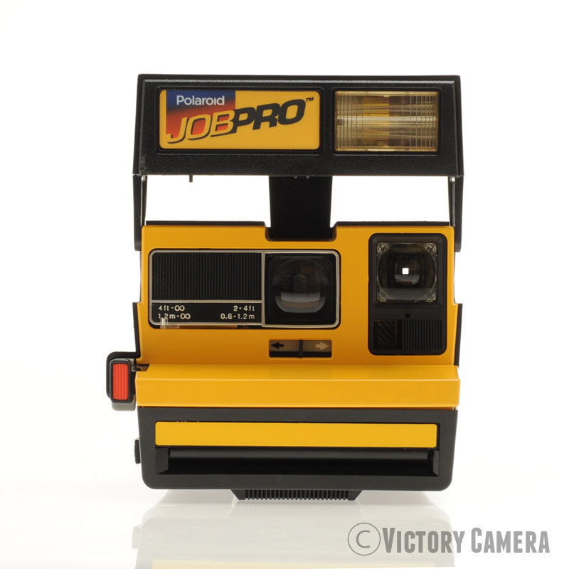 Polaroid 600 "Job Pro" Yellow Edition Instant Camera [MINT-] - Victory Camera