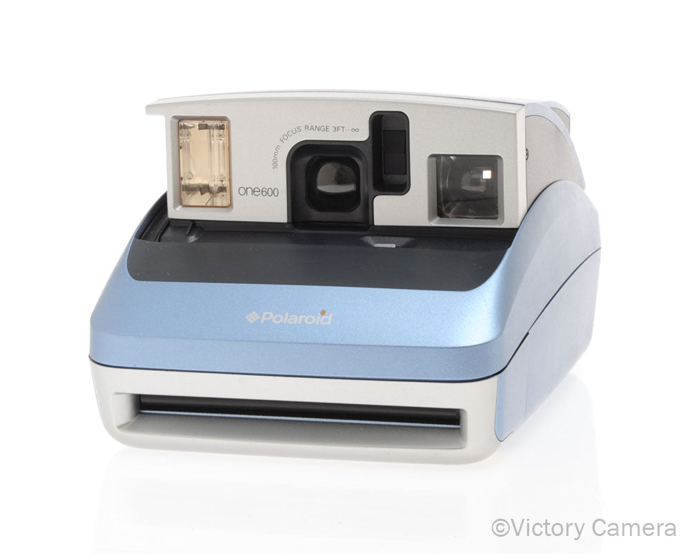 Polaroid One 600 One 600 Blue Instant Film Camera [EXC] - Victory Camera