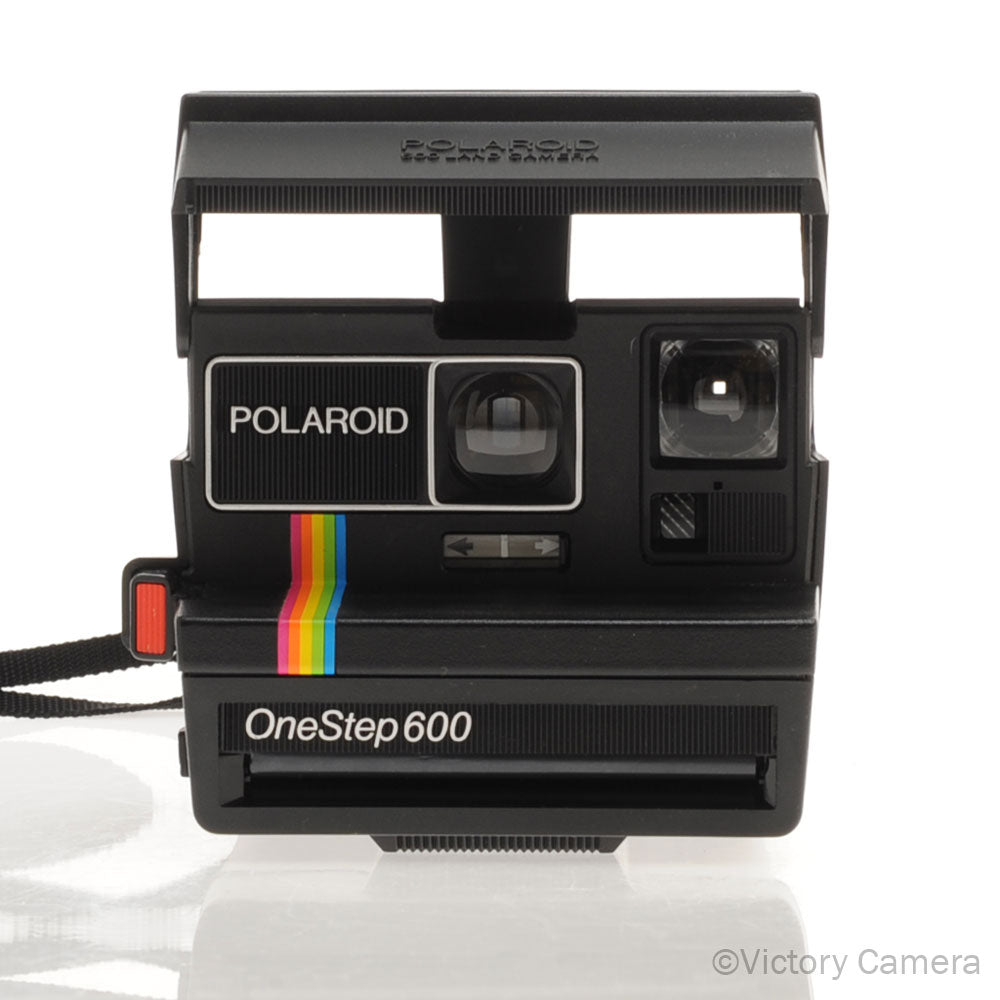 Polaroid OneStep 600 Black Instant Film Camera [EXC+]