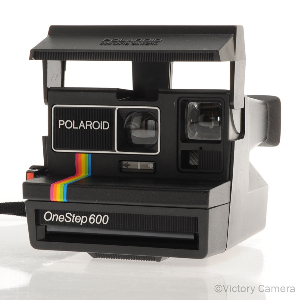 Polaroid OneStep 600 Black Instant Film Camera [EXC+]