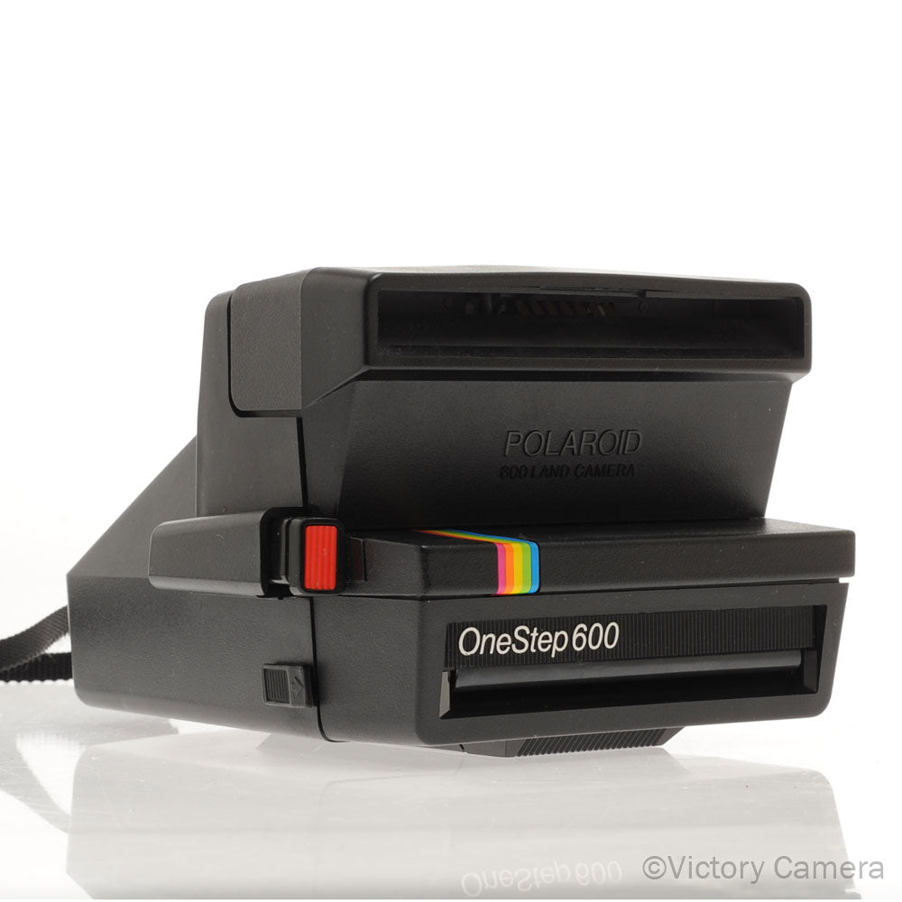 Polaroid OneStep 600 Black Instant Film Camera [EXC+]