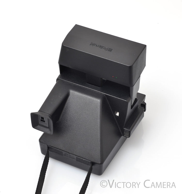Polaroid One Step Flash 600 Black Instant Film Camera [EXC+] - Victory Camera