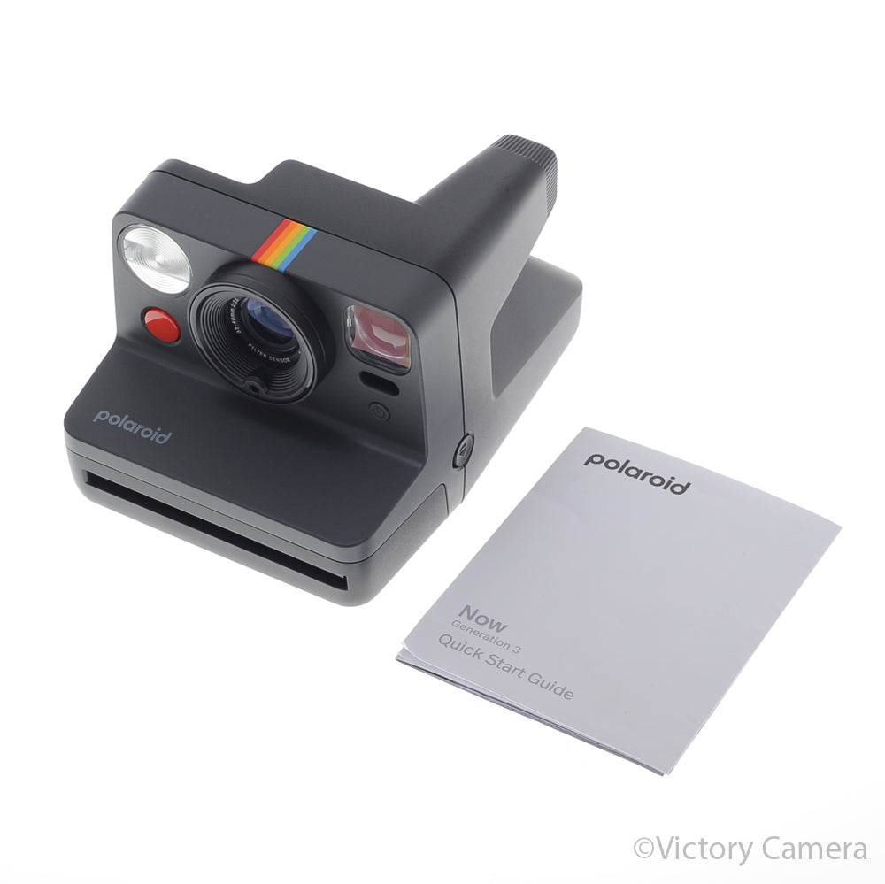 Polaroid Now Generation 3 Grey Instant Film Camera [MINT-] image 5