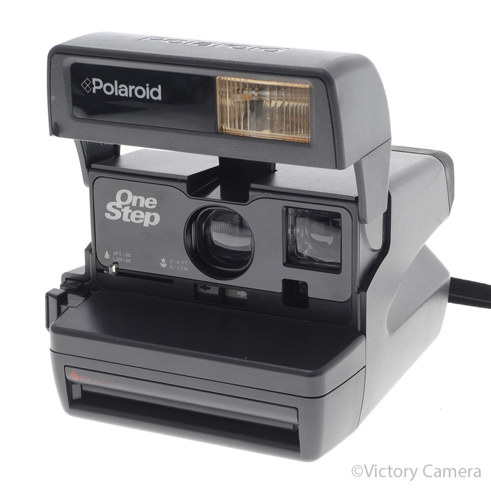 Polaroid One Step 600 Grey Instant Film Camera [EXC] - Victory Camera