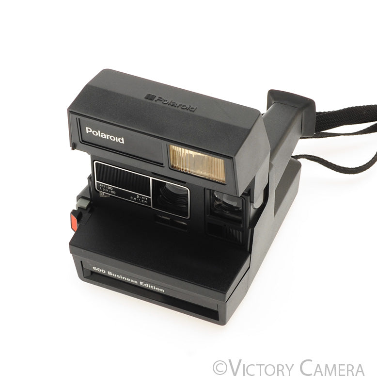 Polaroid Sun 600 Business Edition Black Instant Film Camera [EXC+] - Victory Camera