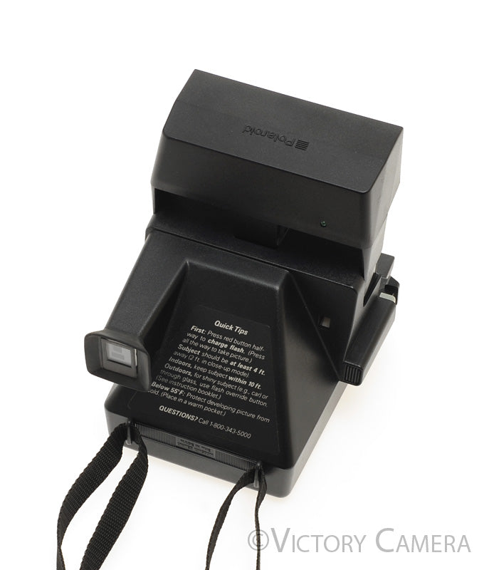 Polaroid Sun 600 Business Edition Black Instant Film Camera [EXC+] - Victory Camera