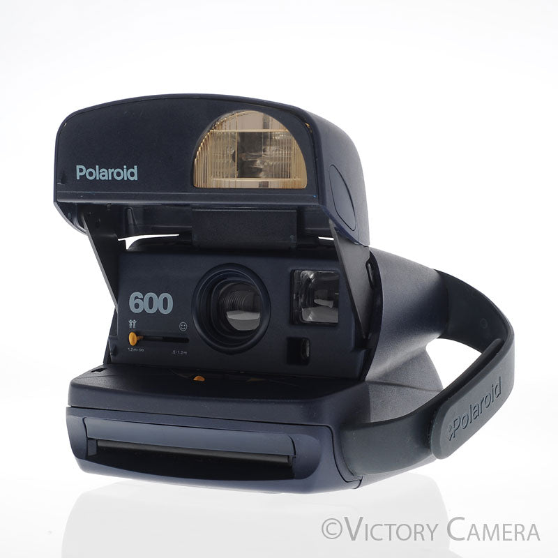 Polaroid 600 Blue Instant Film Camera [EXC] - Victory Camera